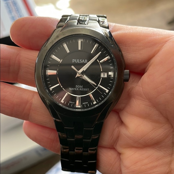 Pulsar Black Men's Watch